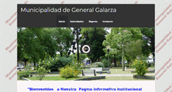 Desktop Screenshot of galarza.gov.ar